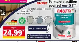 Norma BAUFIX Peinture plastifiée pour sol env. 5 l offre