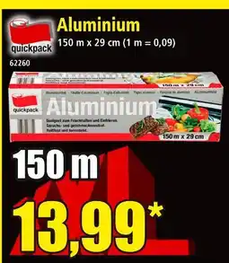 Norma quickpack Aluminium offre
