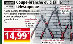 Norma SCHEPPACH Coupe-branche bypass offre