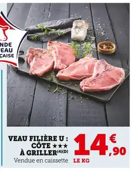 U Express Filière U Veau côte à griller offre