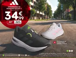 Sport 2000 Adidas Chaussures de running Galaxy 7 homme ou femme offre