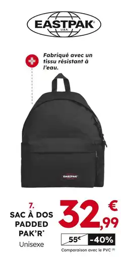 Sport 2000 EASTPAK Sac à dos Padded Pak’r offre