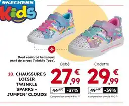 Sport 2000 SKECHERS Chaussures loisir Twinkle Sparks - Jumpin’ Clouds Bébé offre