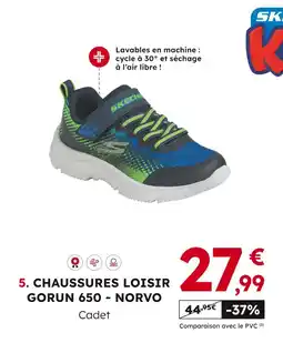 Sport 2000 SKECHERS Chaussures loisir gorun 650 offre