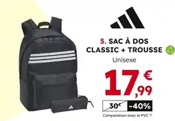 Sport 2000 Adidas Sac à dos Classic + trousse offre