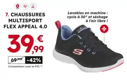 Sport 2000 SKECHERS Chaussures multisport flex appeal 4.0 offre