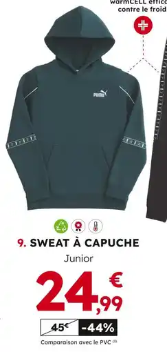 Sport 2000 PUMA Sweat à capuche Junior offre
