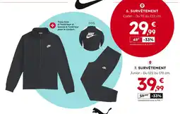 Sport 2000 NIKE Survêtement offre