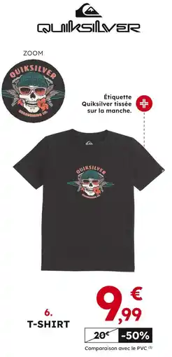 Sport 2000 Quiksilver T-shirt garçon offre