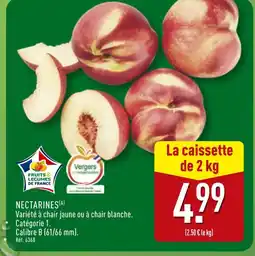 ALDI Nectarines offre