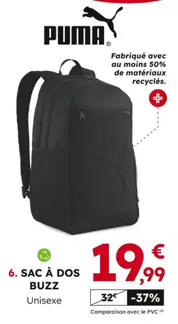 Sport 2000 PUMA Sac à dos Buzz offre