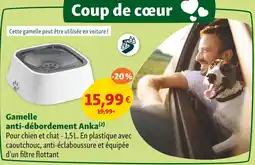 Maxi Zoo Anka Gamelle anti-débordement offre