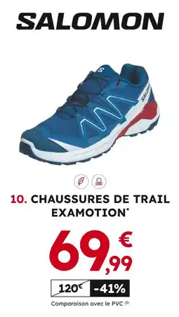 Sport 2000 Salomon Chaussures de Trail Examotion homme offre