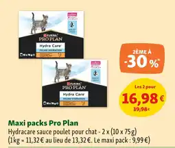 Maxi Zoo Purina Pro Plan Maxi packs offre