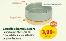 Maxi Zoo More Gamelle céramique offre