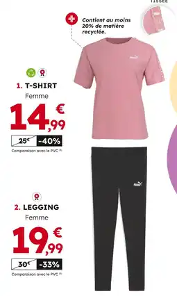 Sport 2000 PUMA T-shirt femme offre