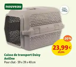 Maxi Zoo AniOne Caisse de transport Daisy offre