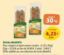 Maxi Zoo MultiFit Sticks offre