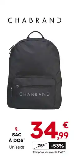 Sport 2000 CHABRAND Sac à dos offre