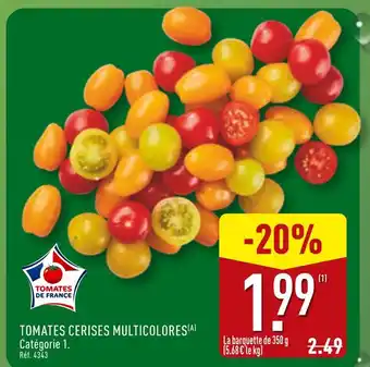 ALDI Tomates cerises multicolores offre