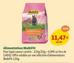 Maxi Zoo MultiFit Alimentation offre