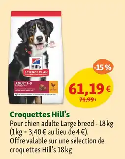 Maxi Zoo Hill's Croquettes offre