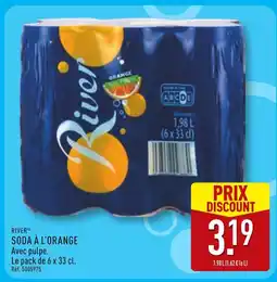 ALDI RIVER Soda à l'orange offre