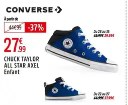 Intersport CONVERSE Chuck taylor all star axel enfant offre