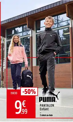 Intersport PUMA Pantalon Enfant offre