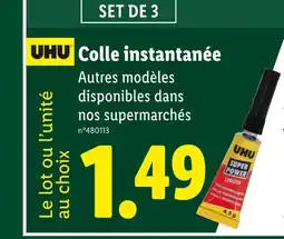 Lidl UHU Colle instantanée offre