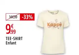 Intersport KAPPA Tee-shirt enfant offre