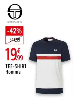 Intersport SERGIO TACCHINI Tee-shirt homme offre