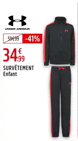 Intersport UNDER ARMOUR Survêtement enfant offre