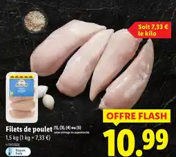 Lidl L'Etal du Volailler Filets de poulet offre