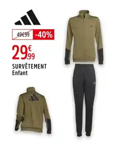 Intersport ADIDAS Survêtement enfant offre