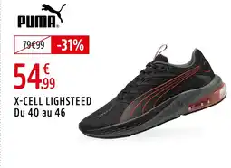 Intersport PUMA X-cell lighsteed offre