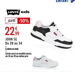 Intersport LEVI'S John se du 28 au 34 offre