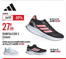 Intersport ADIDAS Runfalcon 5 enfant offre