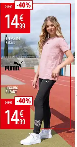 Intersport PUMA Tee-shirt enfant offre