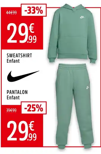 Intersport NIKE Sweatshirt enfant offre