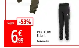 Intersport LOTTO Pantalon enfant offre