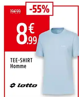 Intersport Lotto Tee-shirt homme offre