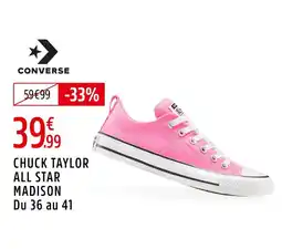 Intersport CONVERSE Chuck taylor all star madison offre