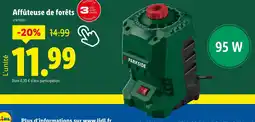 Lidl PARKSIDE Affûteuse de forêts offre
