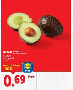 Lidl Avocat offre
