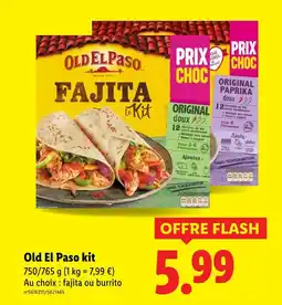 Lidl Old El Paso Kit Old El Paso offre