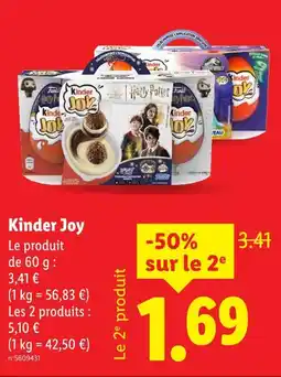 Lidl Kinder Joy offre
