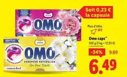Lidl Omo Capsules offre