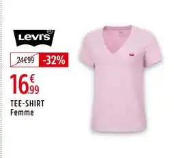 Intersport LEVI'S Tee-shirt femme offre