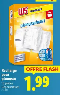 Lidl W5 Recharge pour plumeau offre